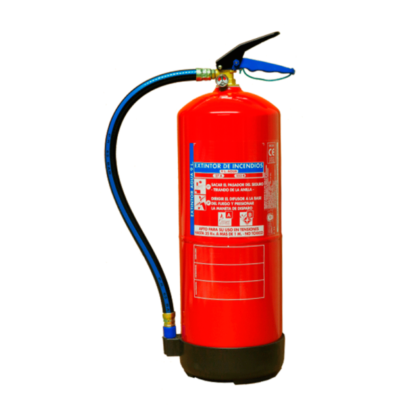 Extintor hídrico de 9kg ALTA EFICACIA
