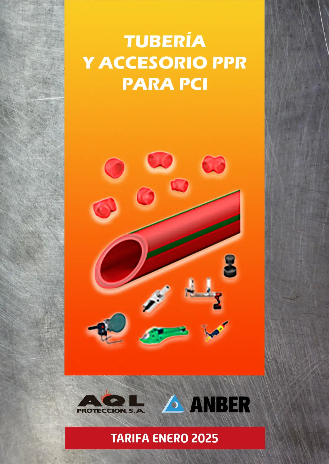 Portada Tarifa "Tubería y accesorios PPR para PCI"